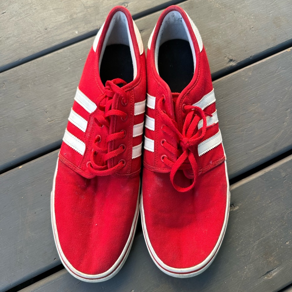 Adidas Shoes, Red (Size 13)